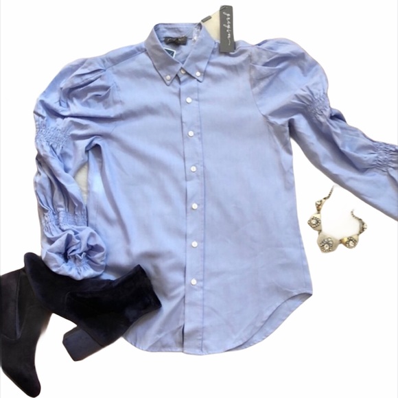 Anthropologie Tops - New Anthropologie Greysn button down top.